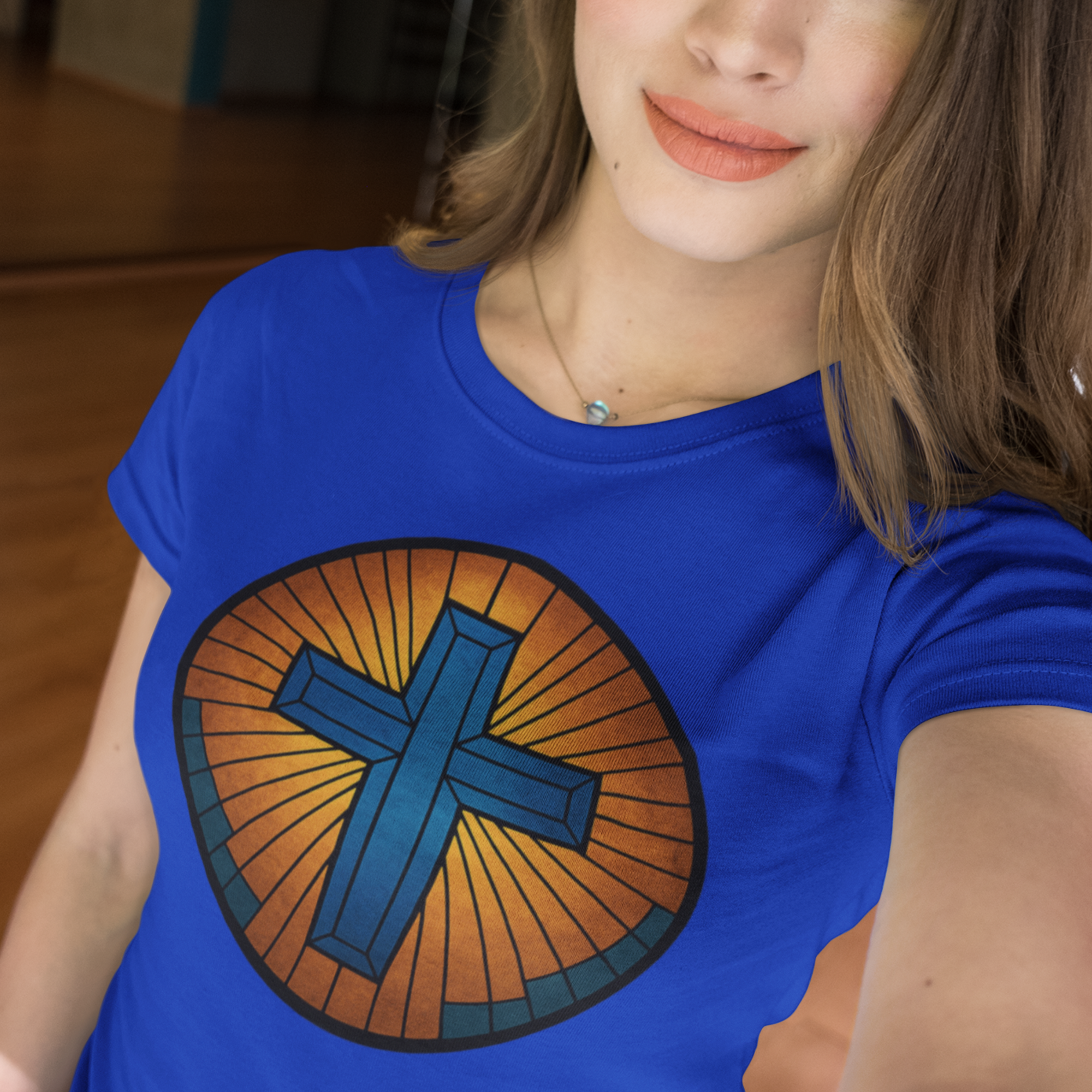 Stained Glass Cross