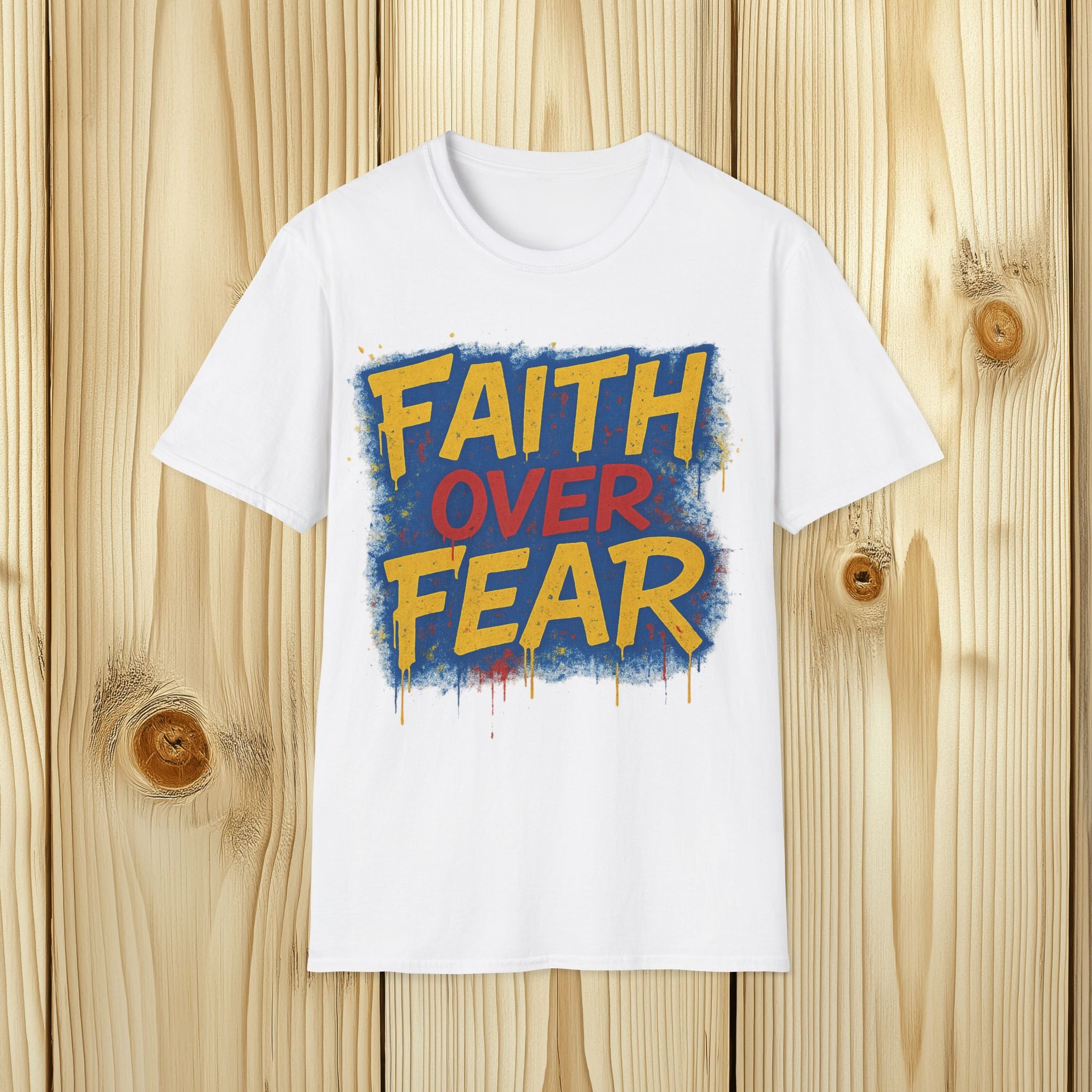 Faith Over Fear Graffiti